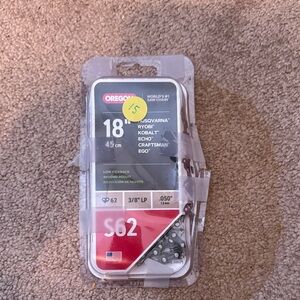 Chainsaw Chain 18-Inch Silver